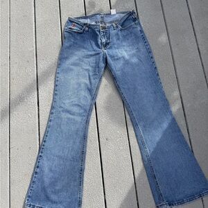 Classic Blue Flared Jeans